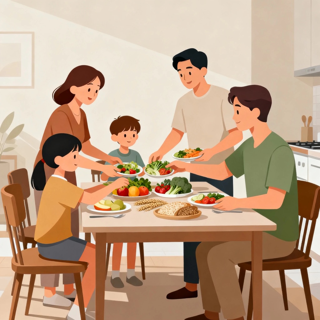Guida alla Nutrizione per Famiglie